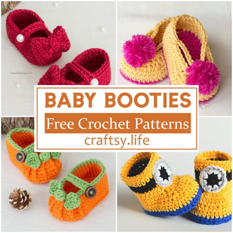 Free Crochet Baby Booties Patterns