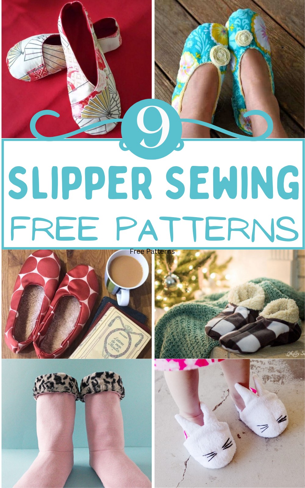 Free Slipper Sewing Patterns 1