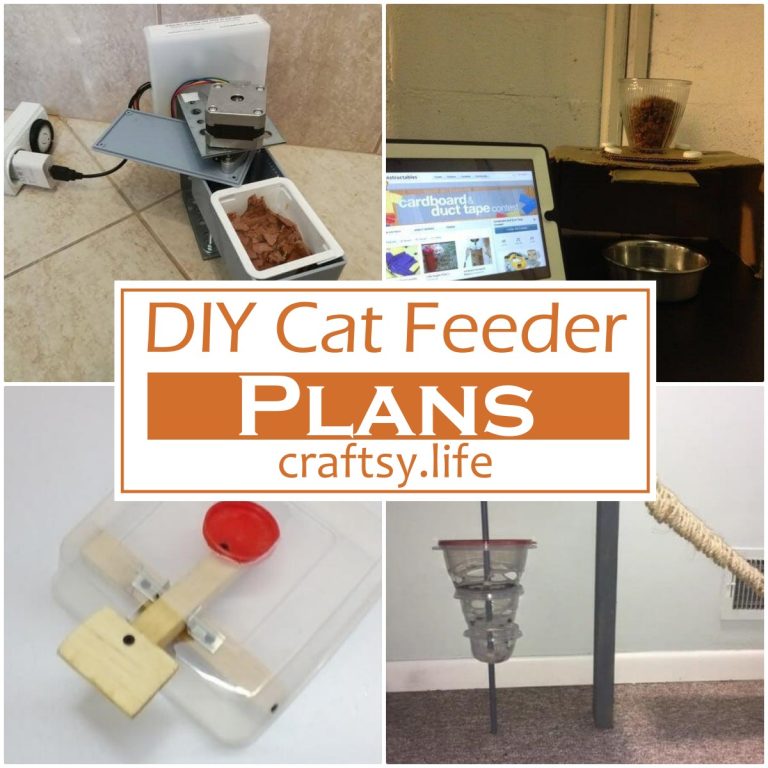 DIY Cat Feeder Plans 1