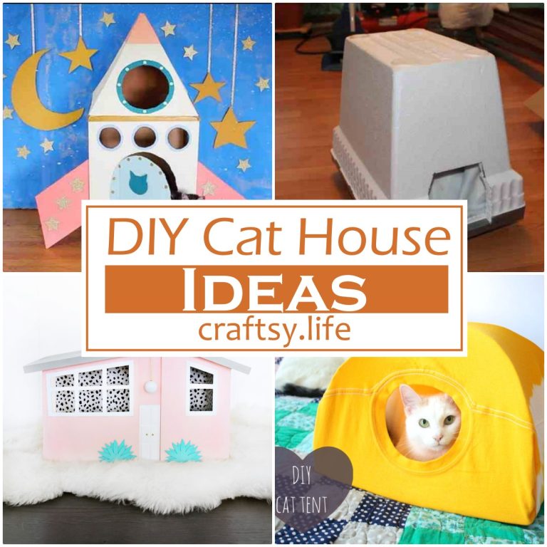 DIY Cat House Ideas 1