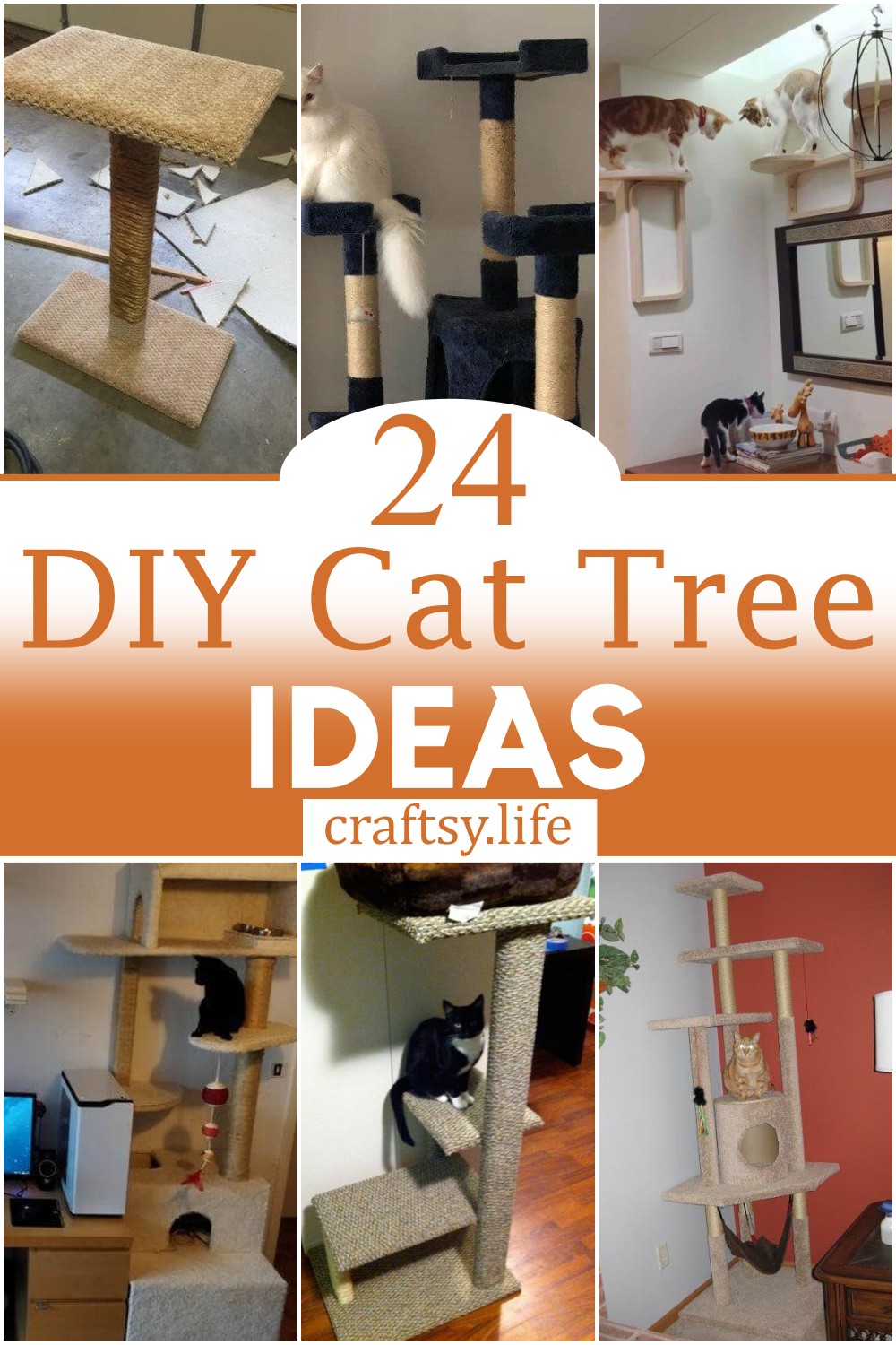 DIY Cat Tree Ideas