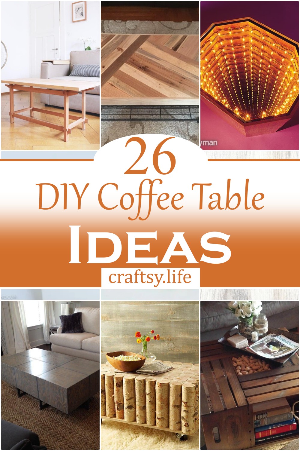 DIY Coffee Table Ideas