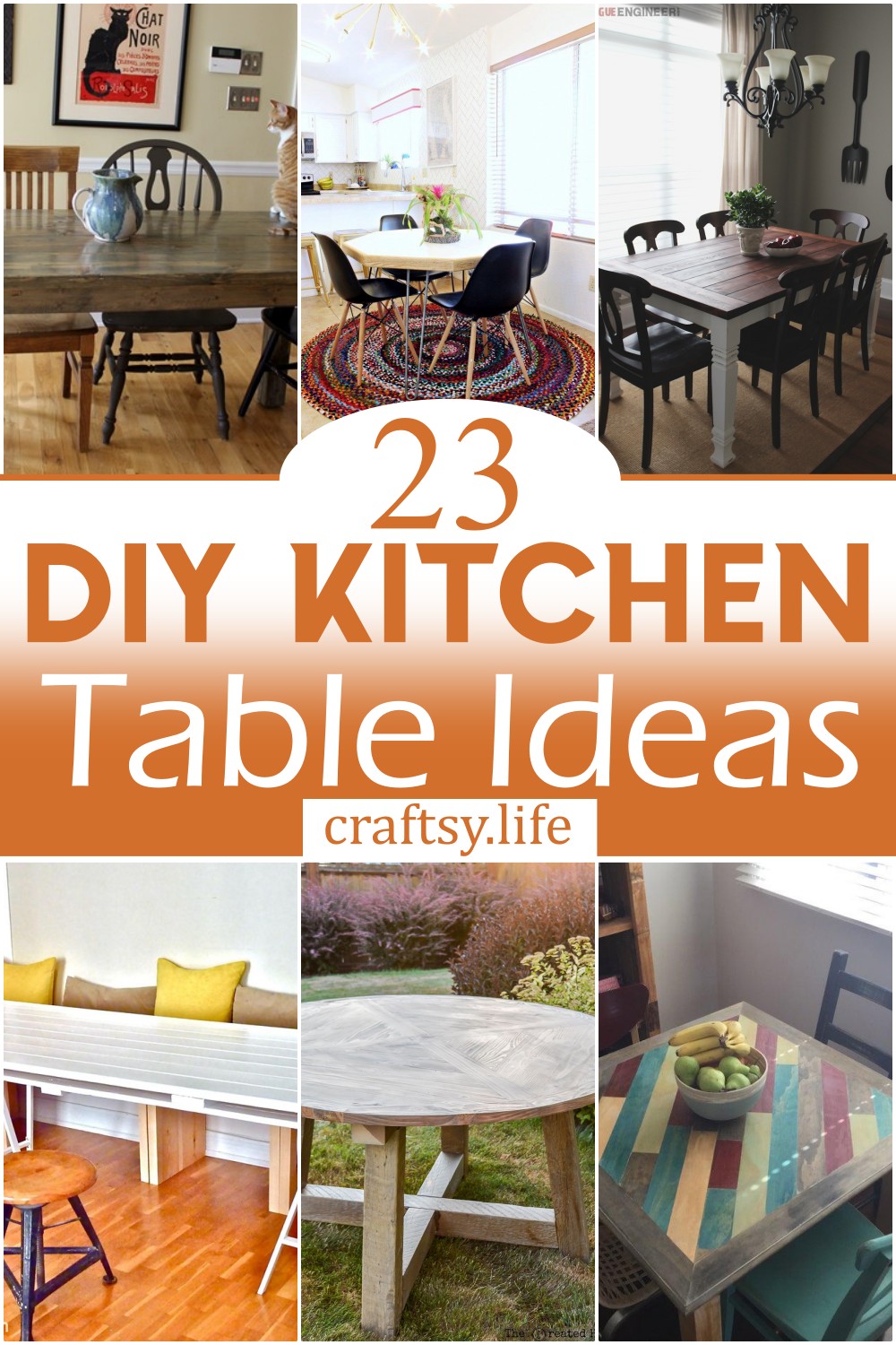 DIY Kitchen Table Ideas 1