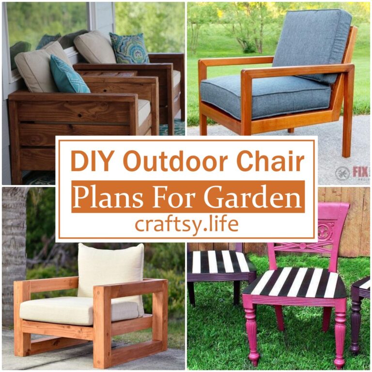 DIY Outdoor Chair Plans