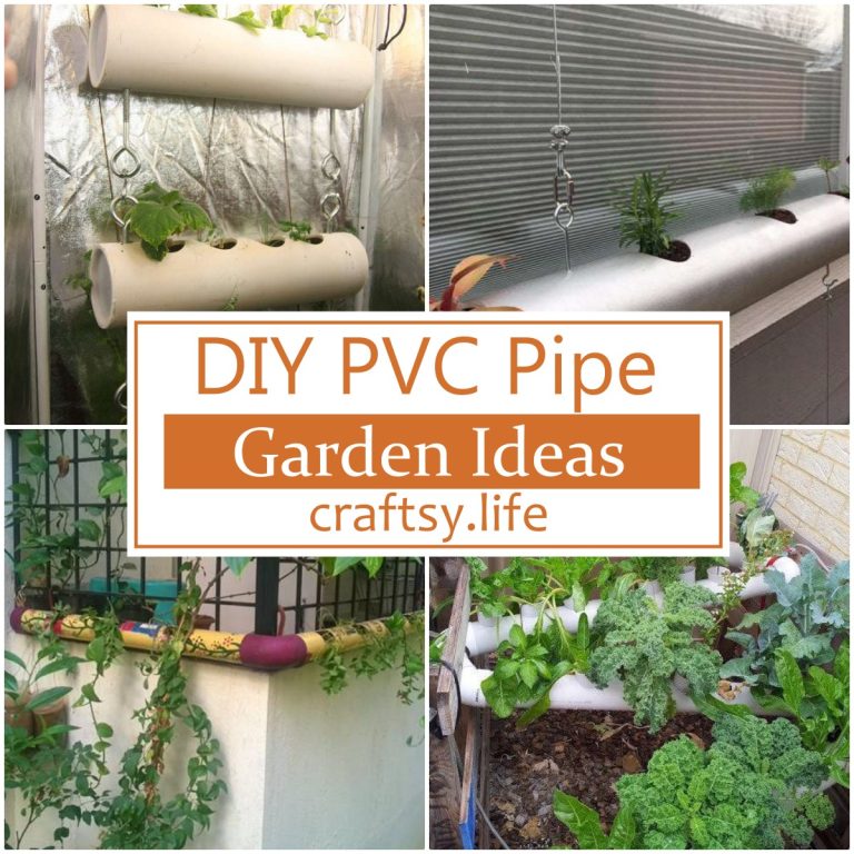 DIY PVC Pipe Garden Ideas