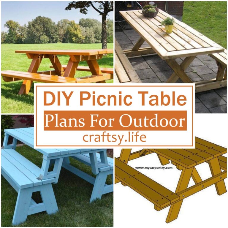 DIY Picnic Table Plans