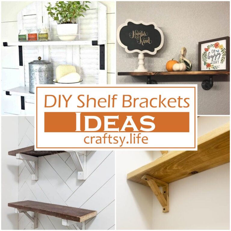 DIY Shelf Brackets