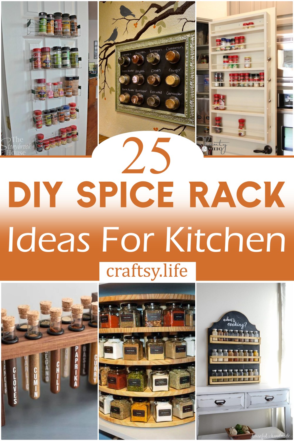 DIY Spice Rack Ideas 1