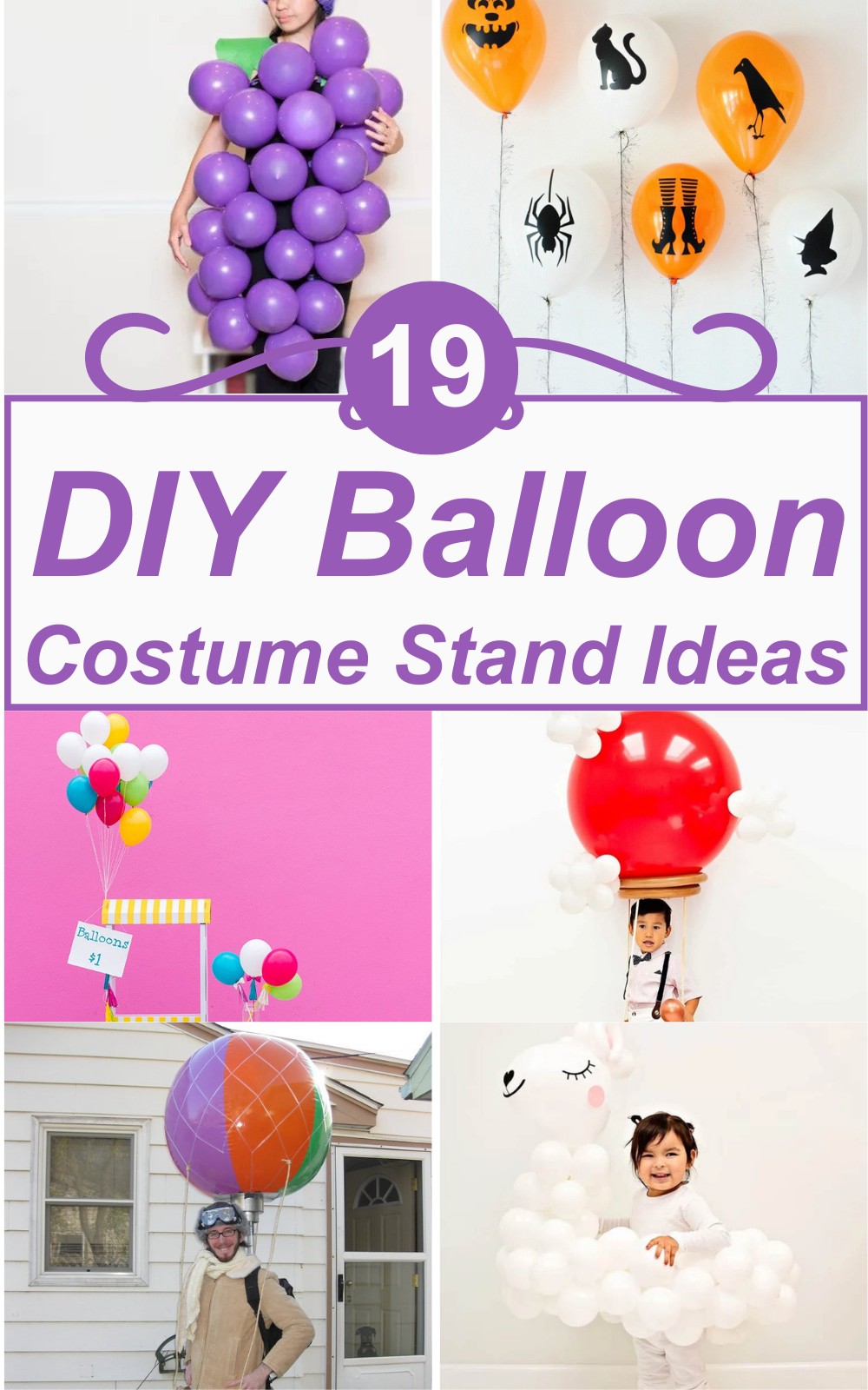 19 DIY Balloon Costume Stand Ideas