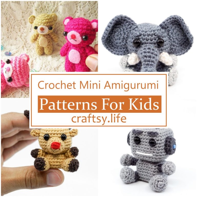 20 Crochet Mini Amigurumi Patterns For Kids