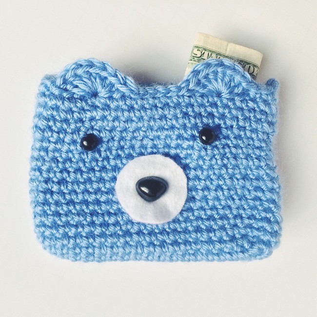 Bear coin purse