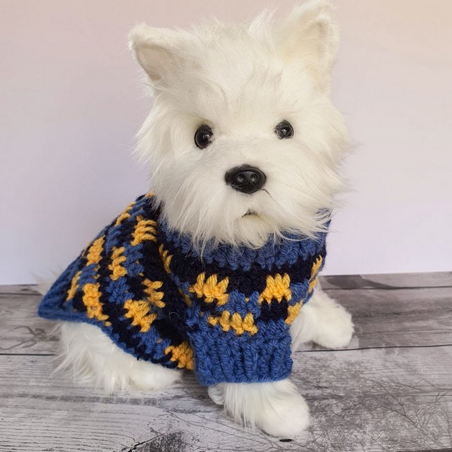 COZY DOG SWEATER JUMPER