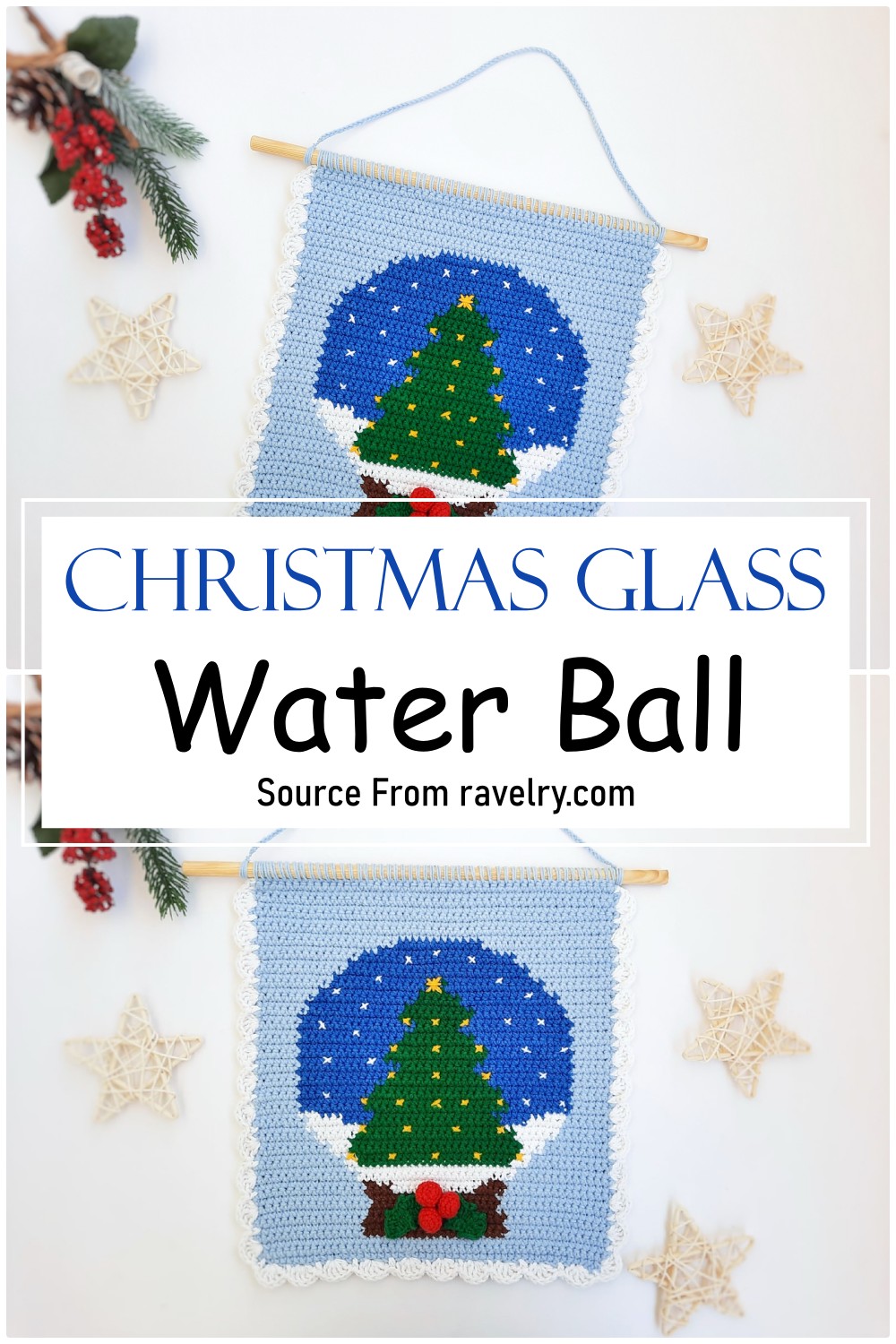 Christmas Glass Water Ball