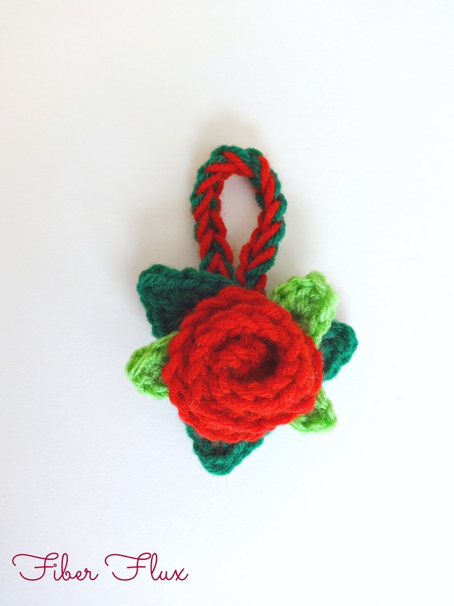 Christmas Rose Ornament