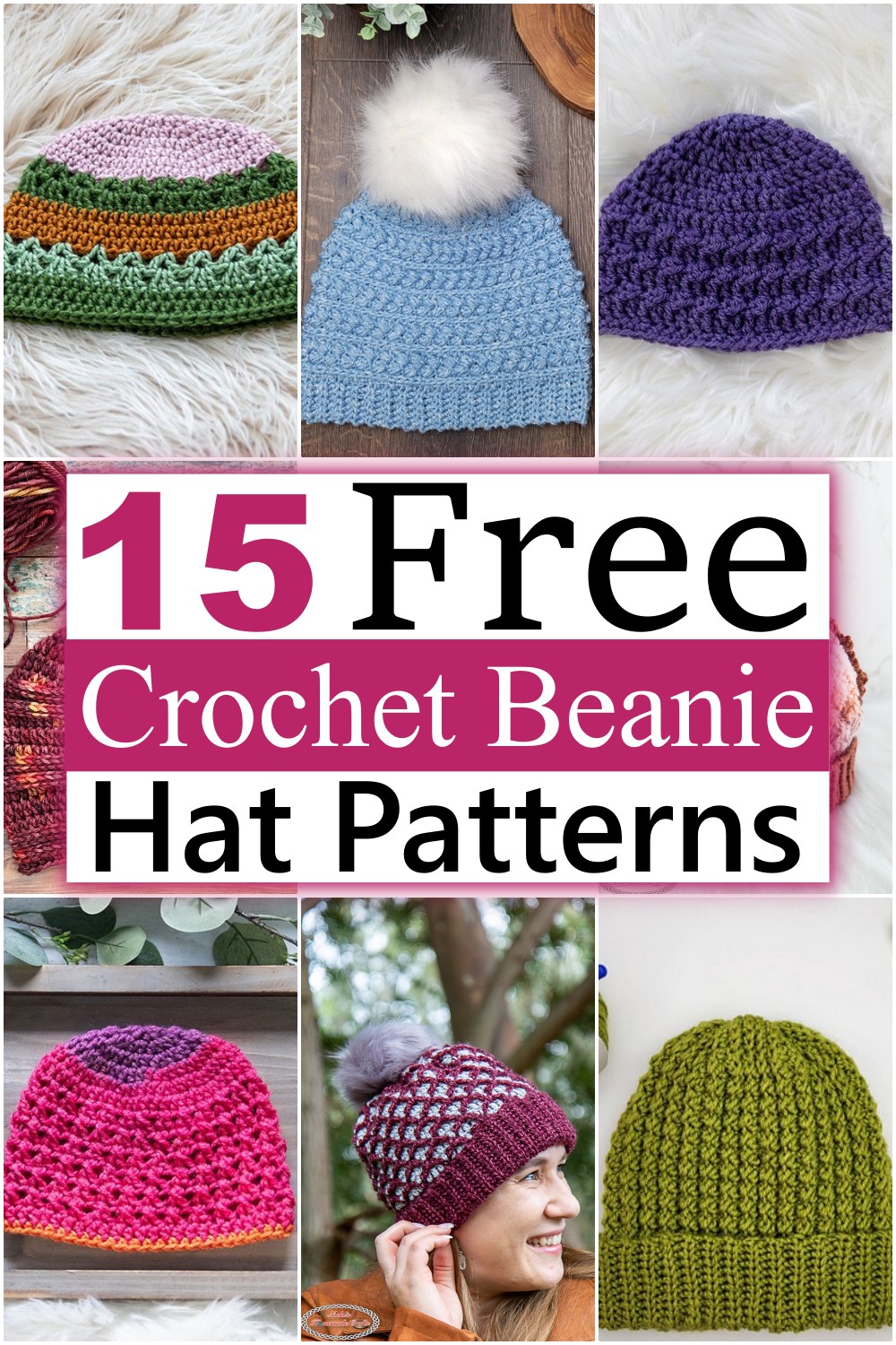 Crochet Beanie Hat Patterns