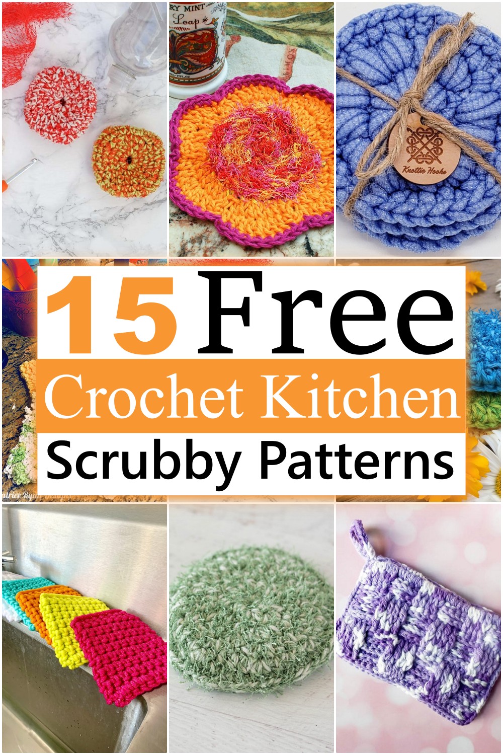 Crochet Kitchen Scrubby Patterns