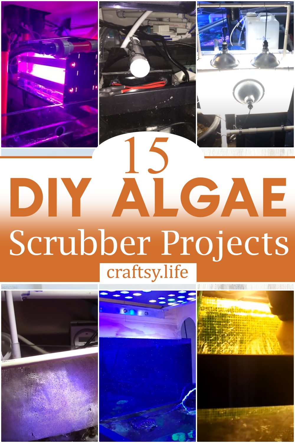 DIY Algae Scrubber Projects