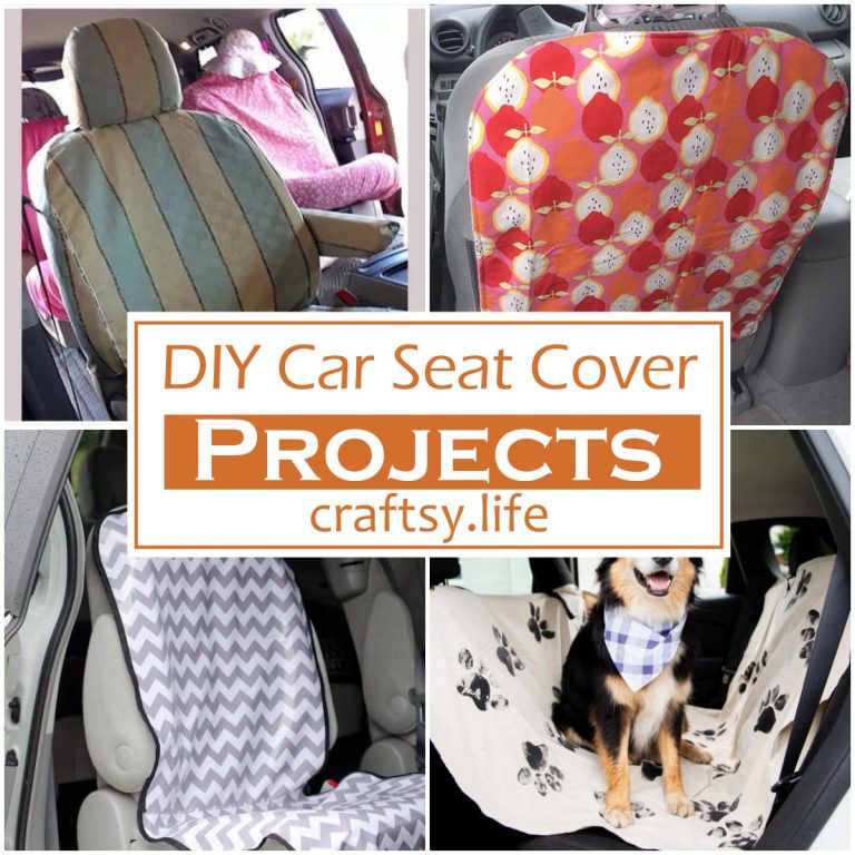 DIY Car Seat Cover Projects 1