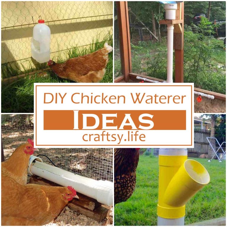 DIY Chicken Waterer Ideas