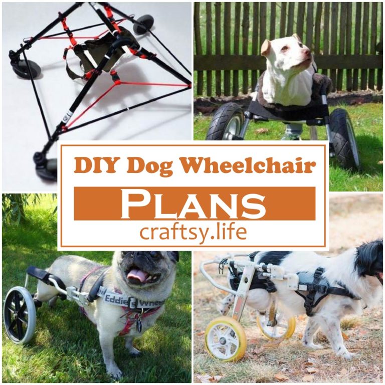 DIY Dog Wheelchair Plans 1