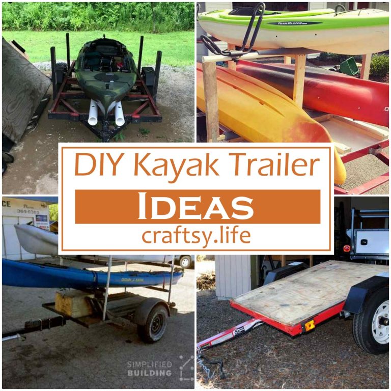 DIY Kayak Trailer Ideas 1