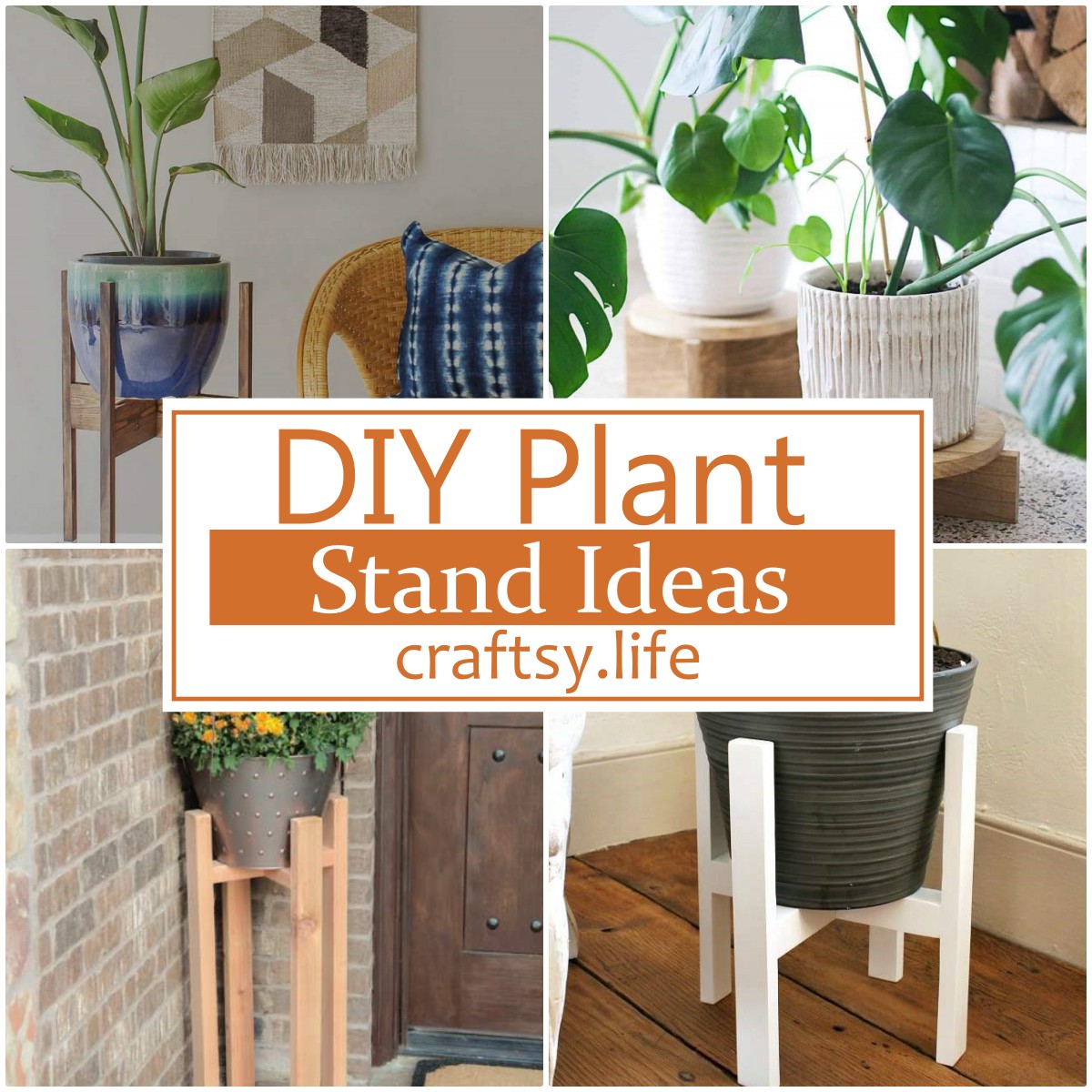 DIY Plant Stand Ideas