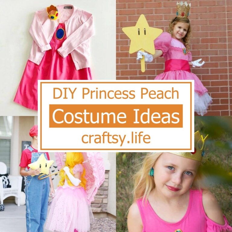 18 DIY Princess Peach Costume Ideas