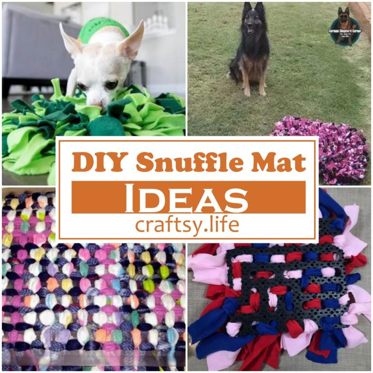 DIY Snuffle Mat Ideas 1