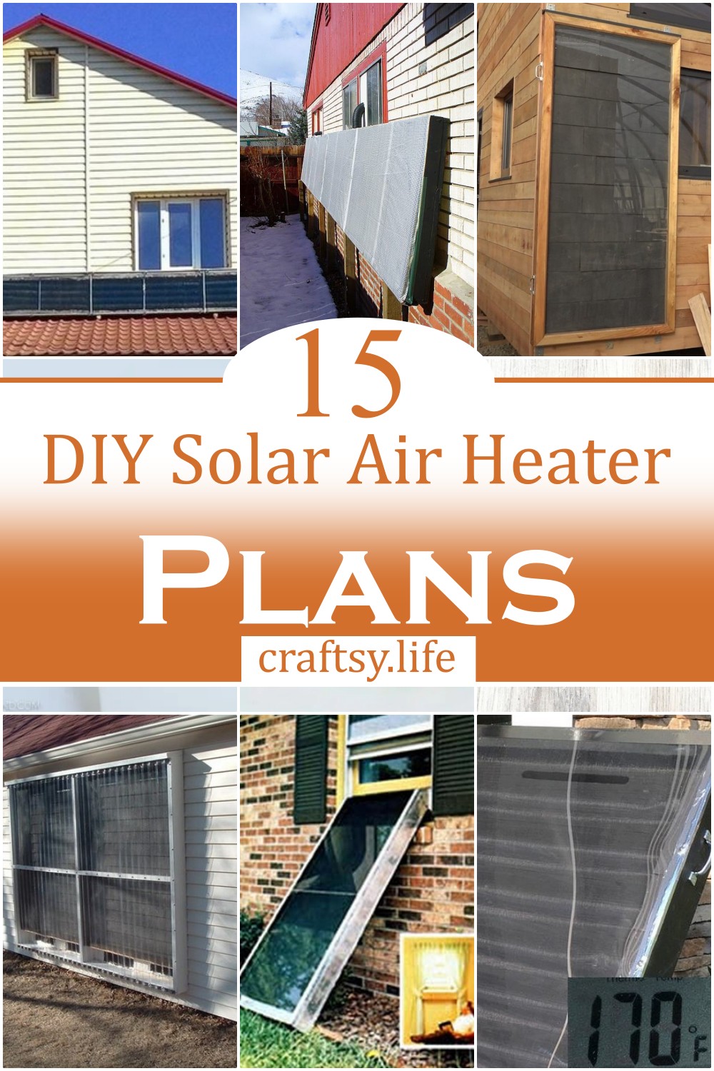 DIY Solar Air Heater Plans