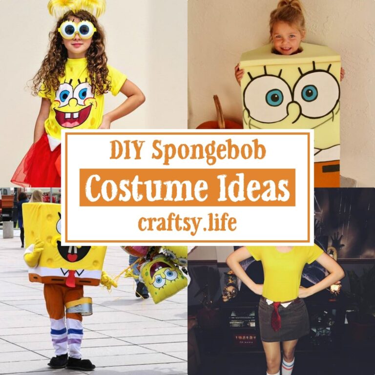 18 DIY Spongebob Costume Ideas