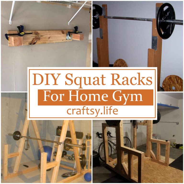 DIY Squat Racks For Home Gym