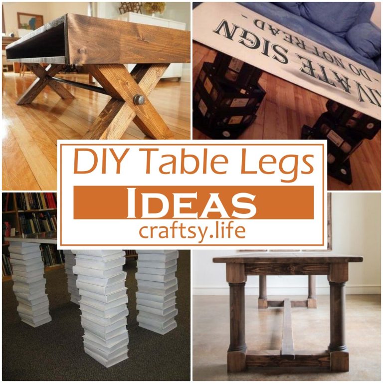 DIY Table Legs Ideas 1