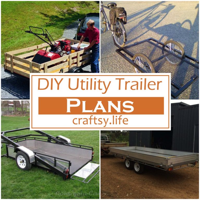 DIY Utility Trailer Plans 1