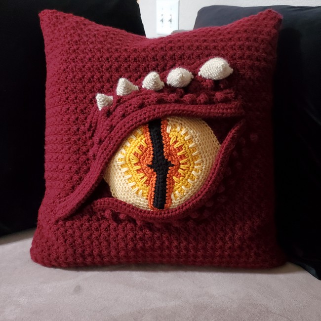 Dragon Eye Pillow