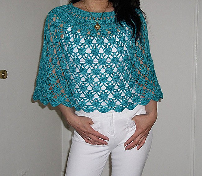 Elegant Lace (Poncho)