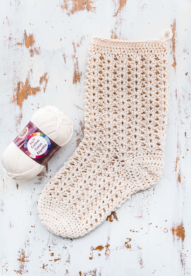 Farmhouse Christmas Stocking