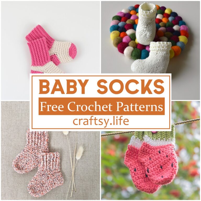 Free Crochet Baby Socks Patterns