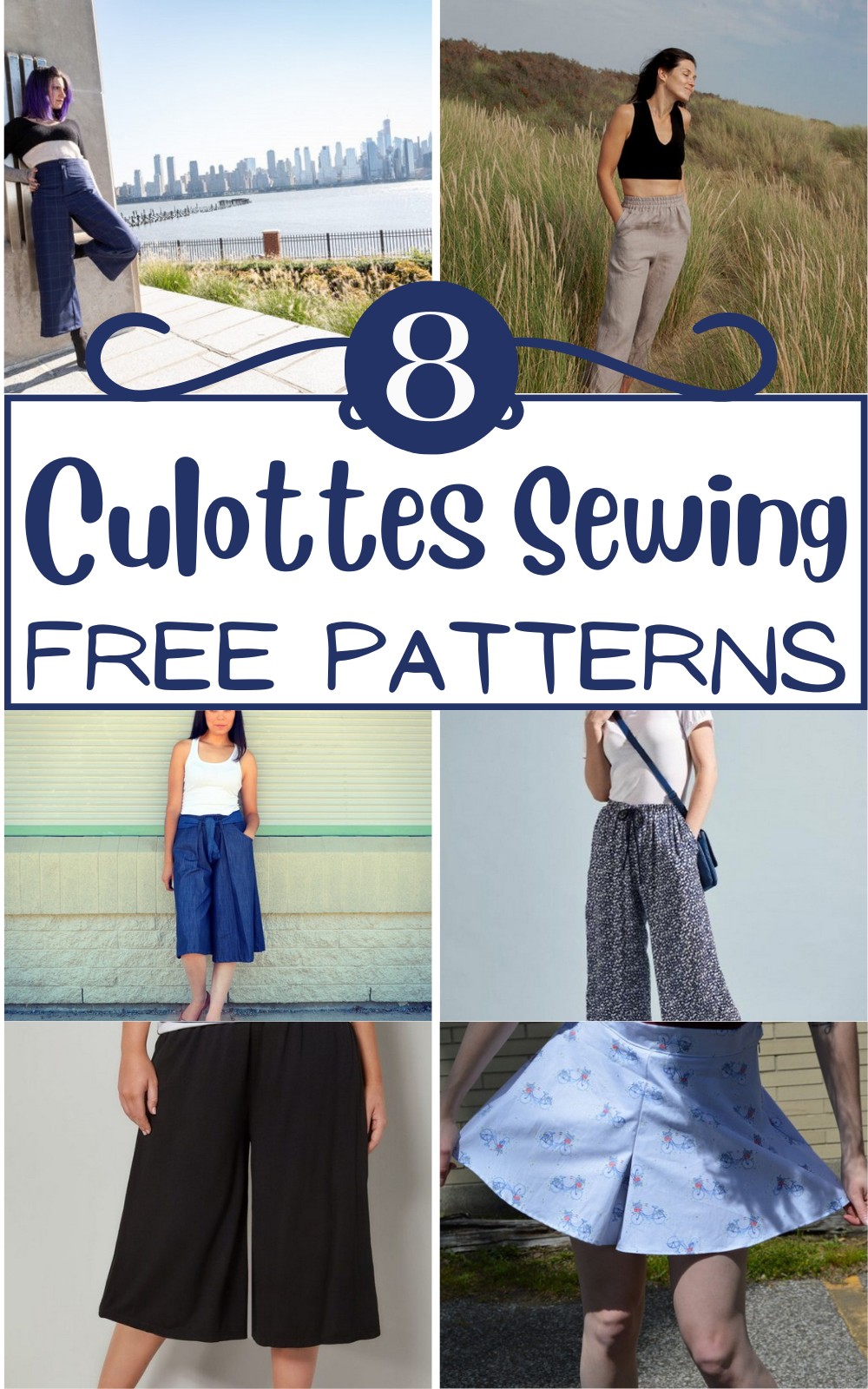 Free Culottes Sewing Patterns 1