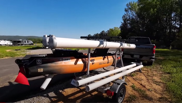 How To Install Kayak Trailer Bunks