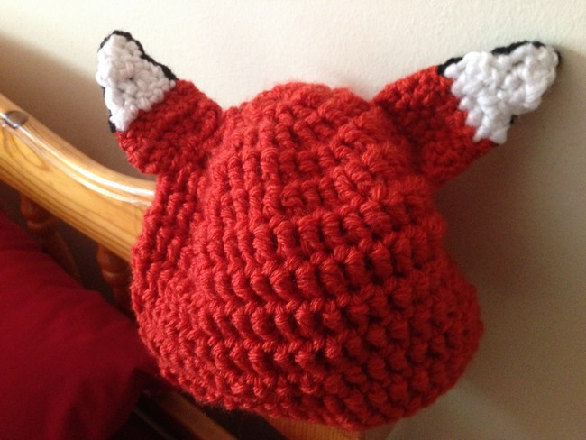 Kitsune Hat pattern 