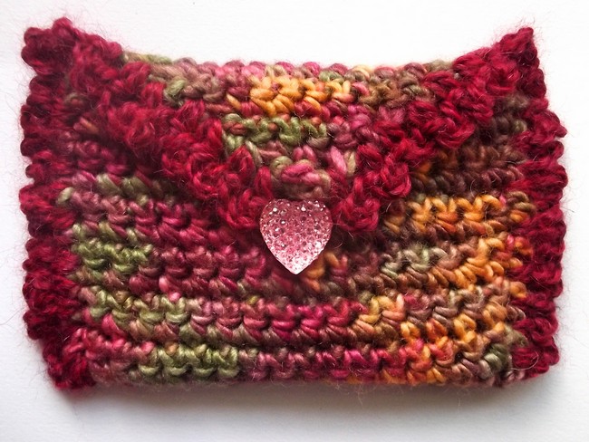 Little Crocheted Card Wallet