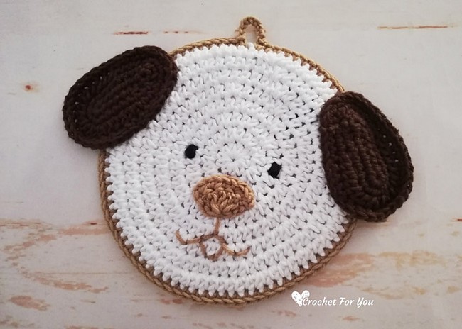 Puppy Dog Potholder