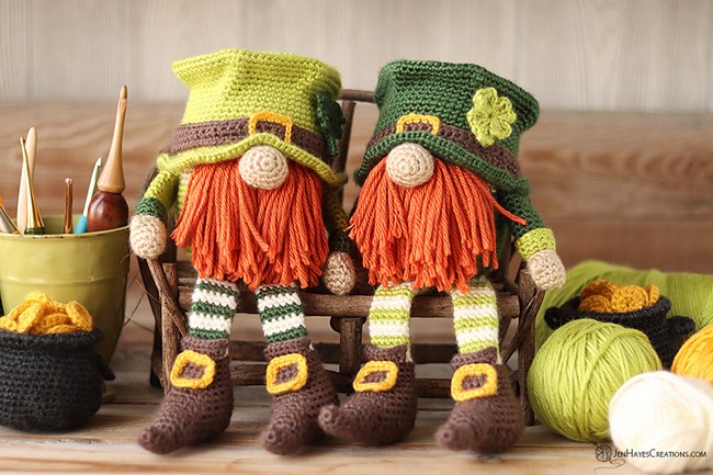 Saint Patrick's Day Leprechaun pattern 