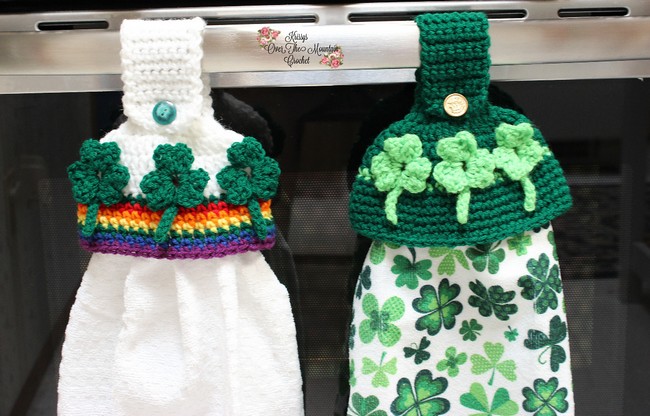 Shamrock Towel Topper