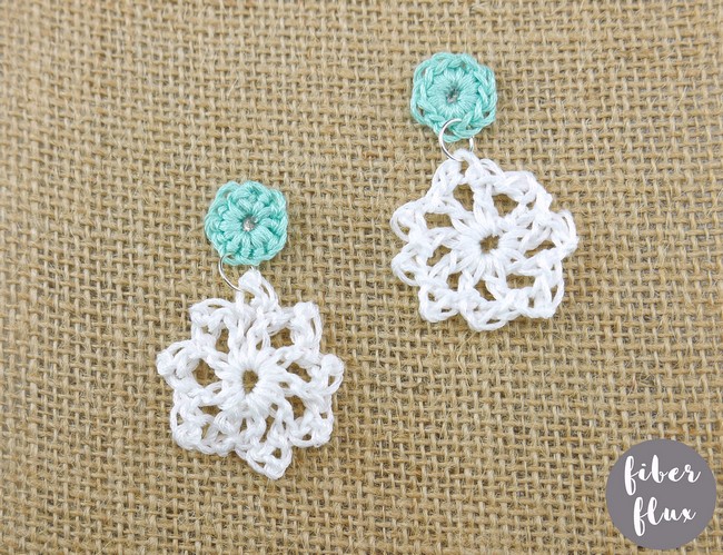 Snowflake Statement Earrings