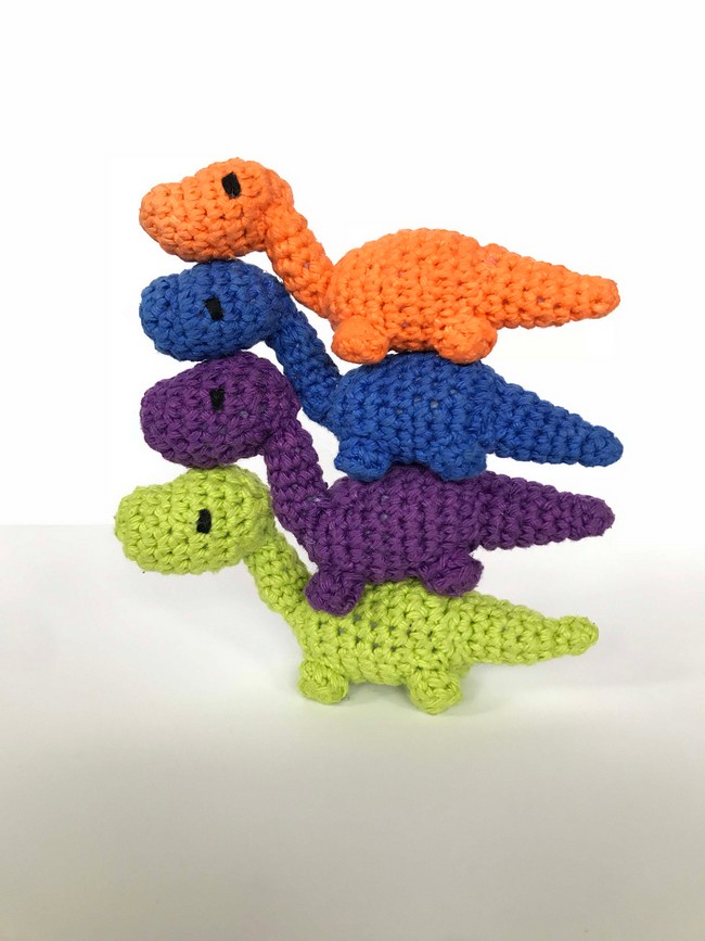 Tiny Dinosaur Amigurumi