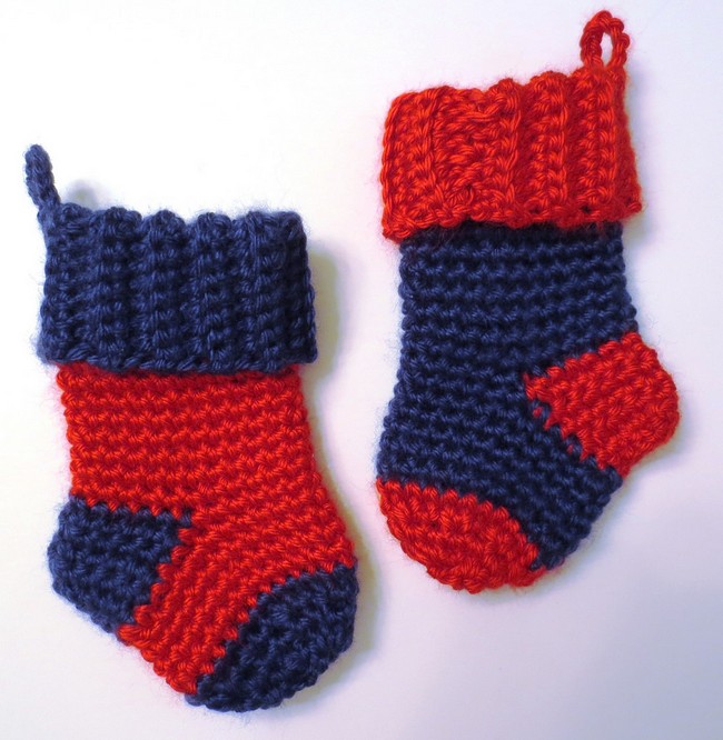 Top-Down Christmas Stocking