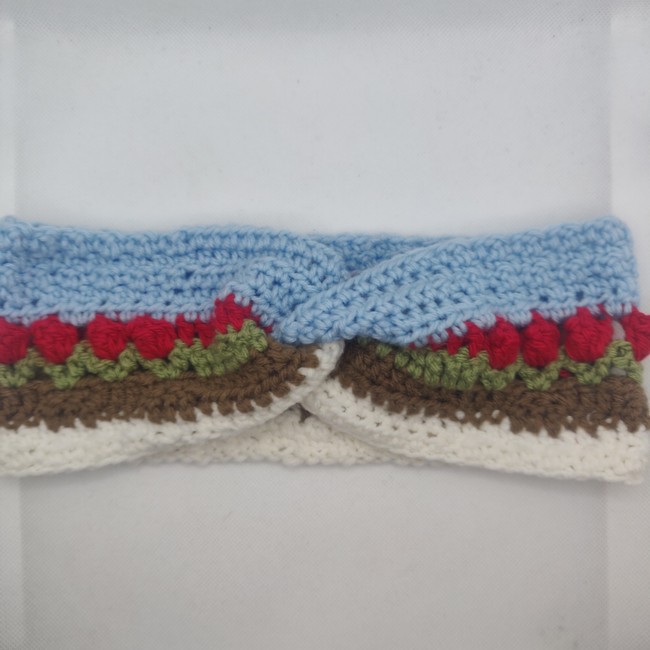 Twisted Tulip Ear warmer Headband 