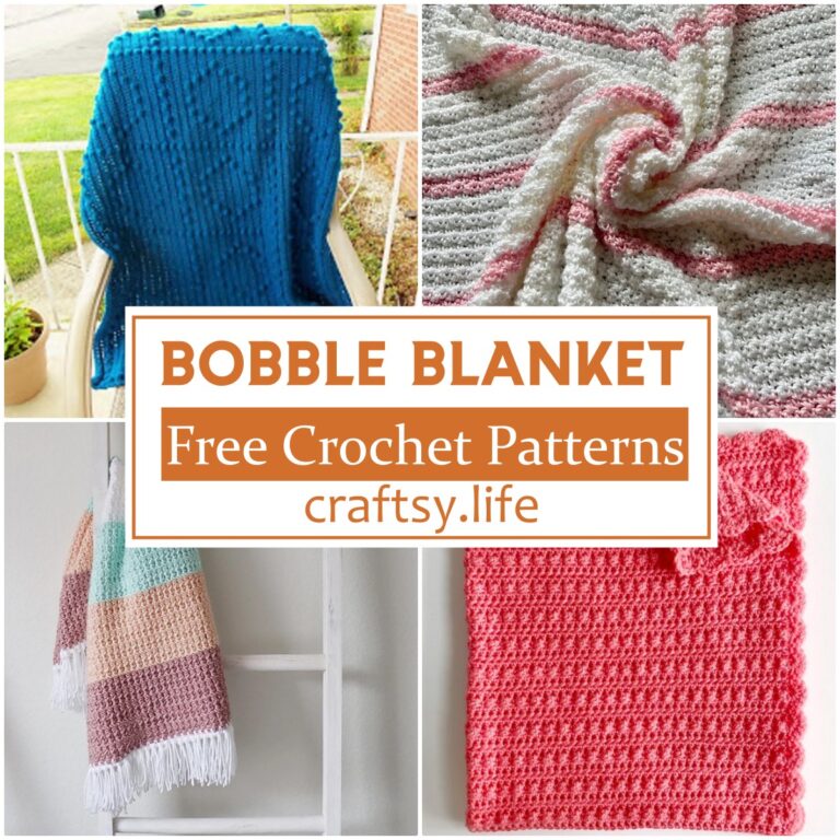 Crochet Bobble Blanket Patterns