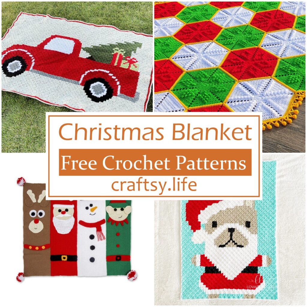 Crochet Christmas Blanket Patterns